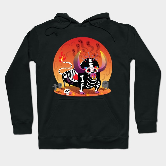 Bull of Death Hoodie by JenniferSmith